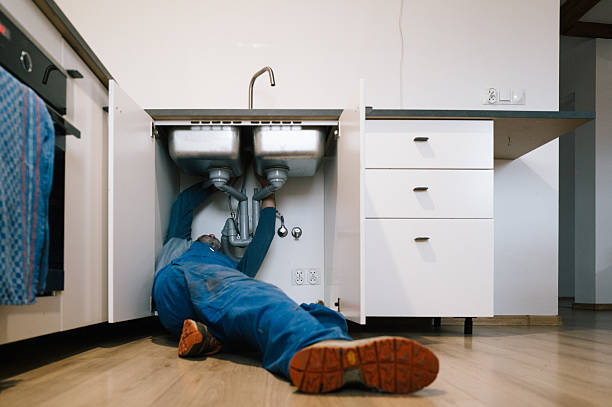 Professional Plumbing technician working in Orange, CA
